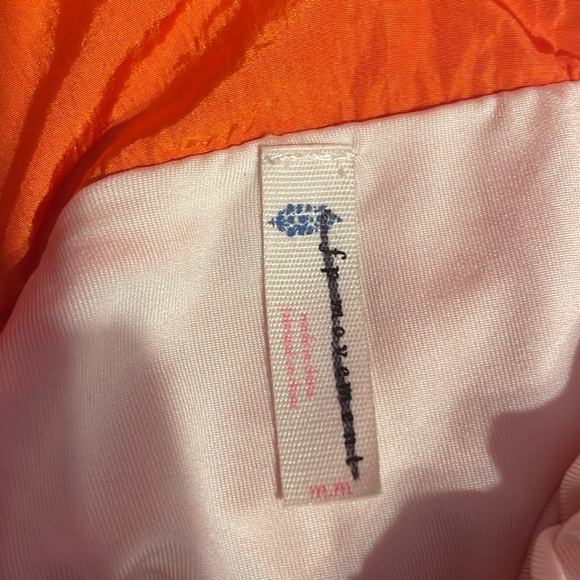 Free People Movement Orange The Way Home Shorts - Picture 6 of 9